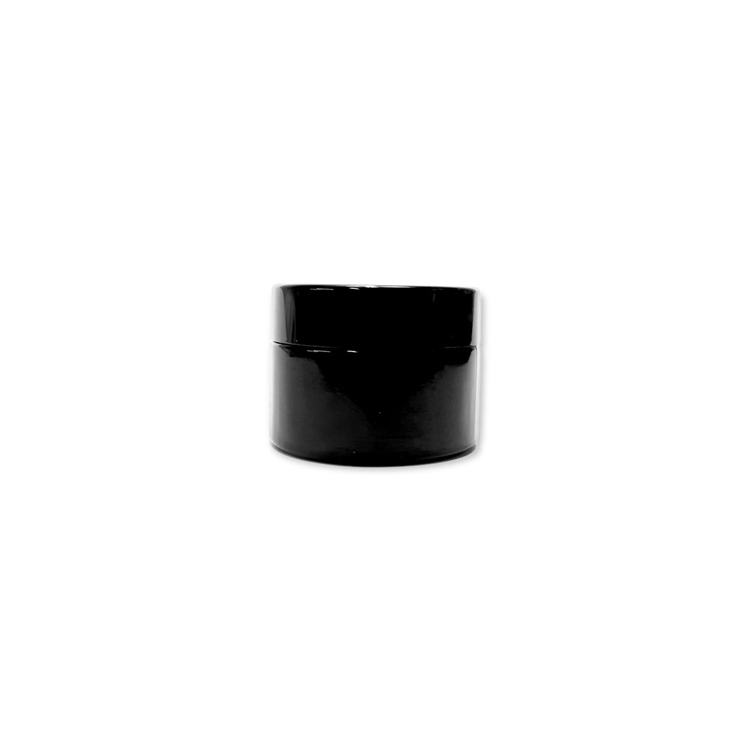 Bote cristal negro UV 30ml jar
