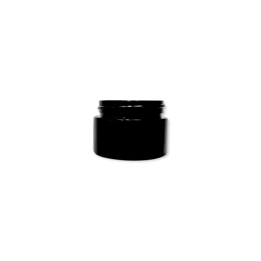 Bote cristal negro UV 30ml jar