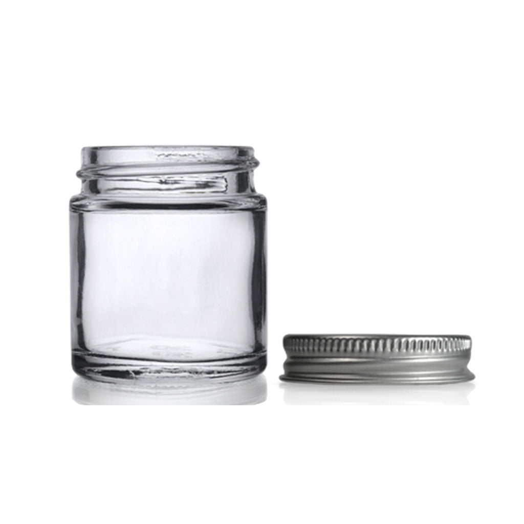 Bote cristal extraccion tapa aluminio 30ml jar Tarro extracciones