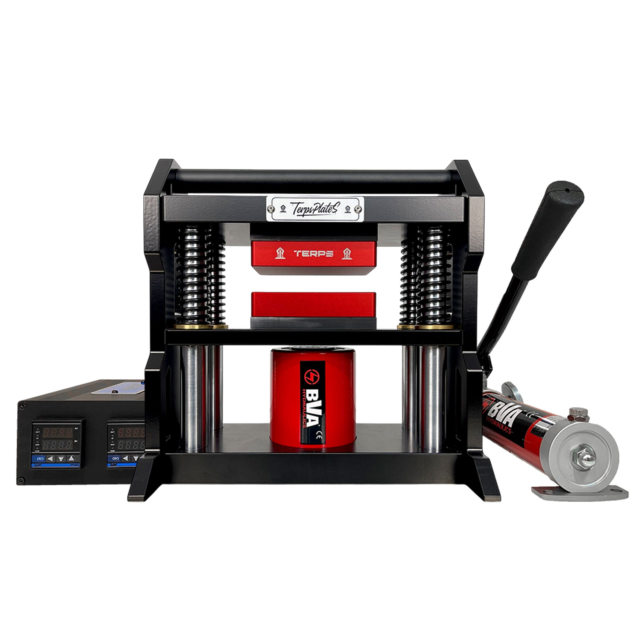 Prensa 20T 125 x 80mm y controlador doble